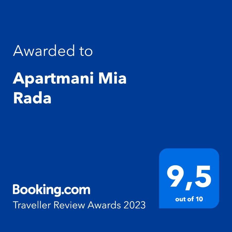 Apartmani Mia Rada Budva Exteriör bild
